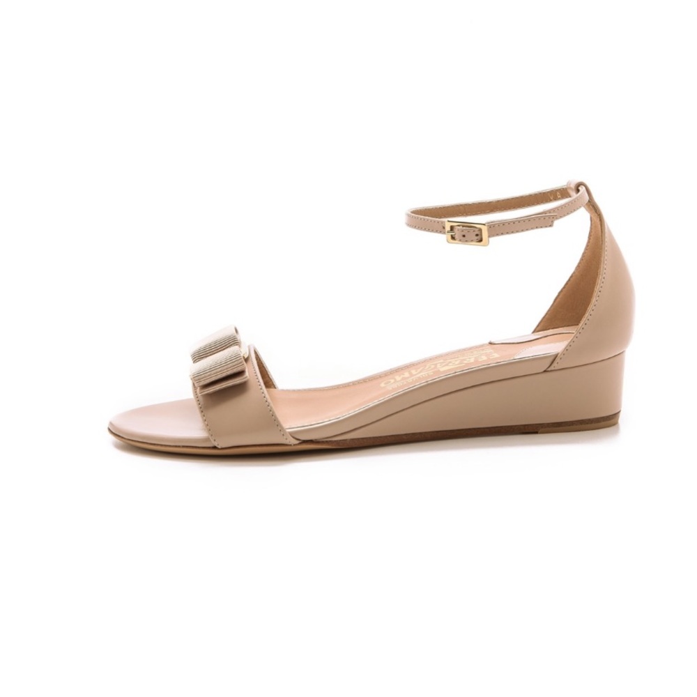 Salvatore Ferragamo Margot Wedge Sandals
